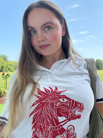 Giddy Up Polo Top