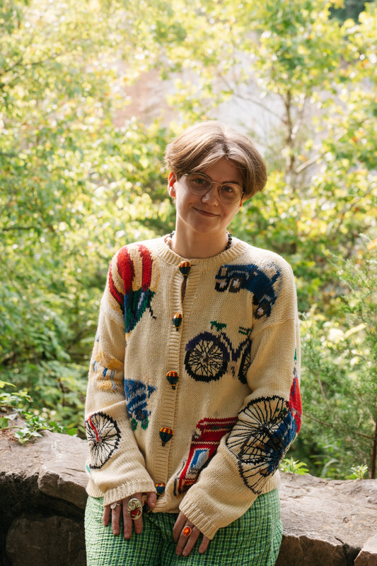 Yellow Carnival Sweater